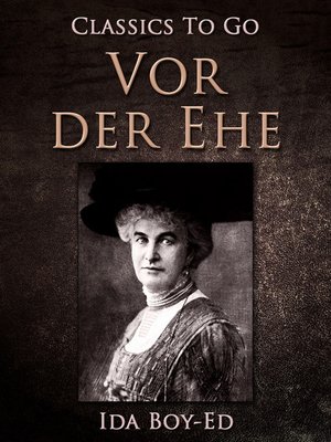 cover image of Vor der Ehe